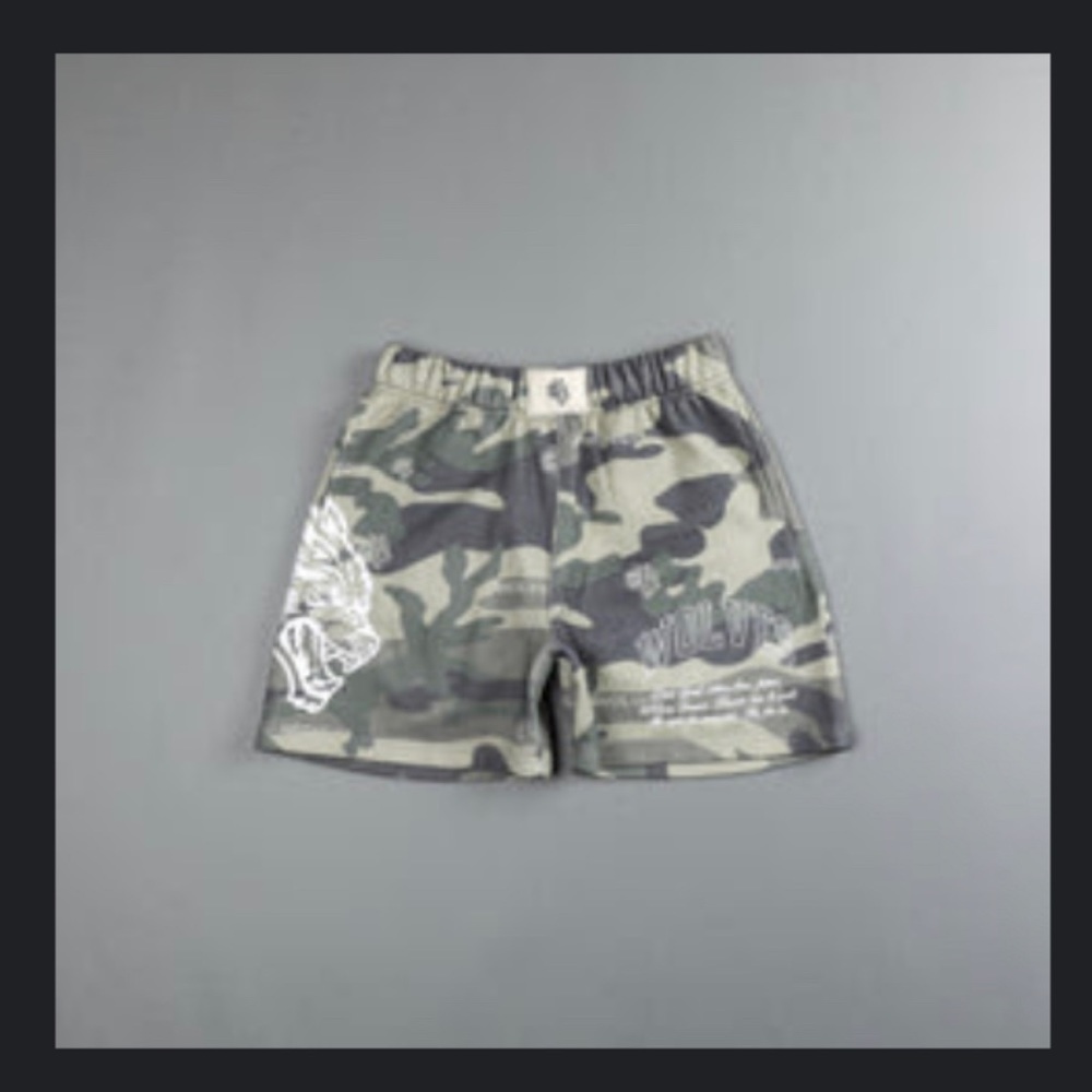 Darc Sport stay loyal patch Liam sweat shorts